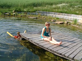 Schwimmteich Naturgarten Buchkirchen Luger